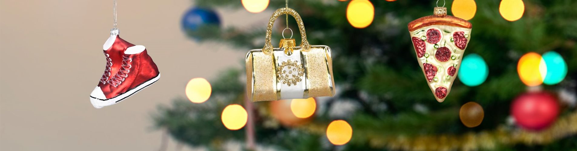 LP Header Ausgefallener Baumschmuck