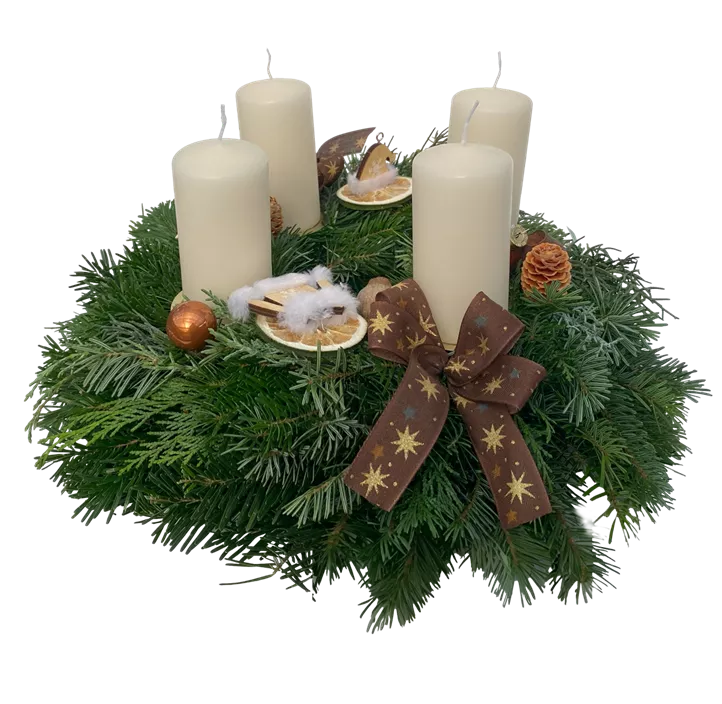 Adventkranz, 30 cm