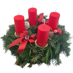 Adventkranz, 30 cm