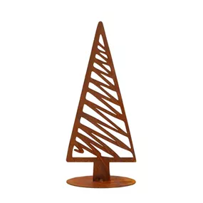 Baum Marko - Dekobaum aus Metall, rostfarbig