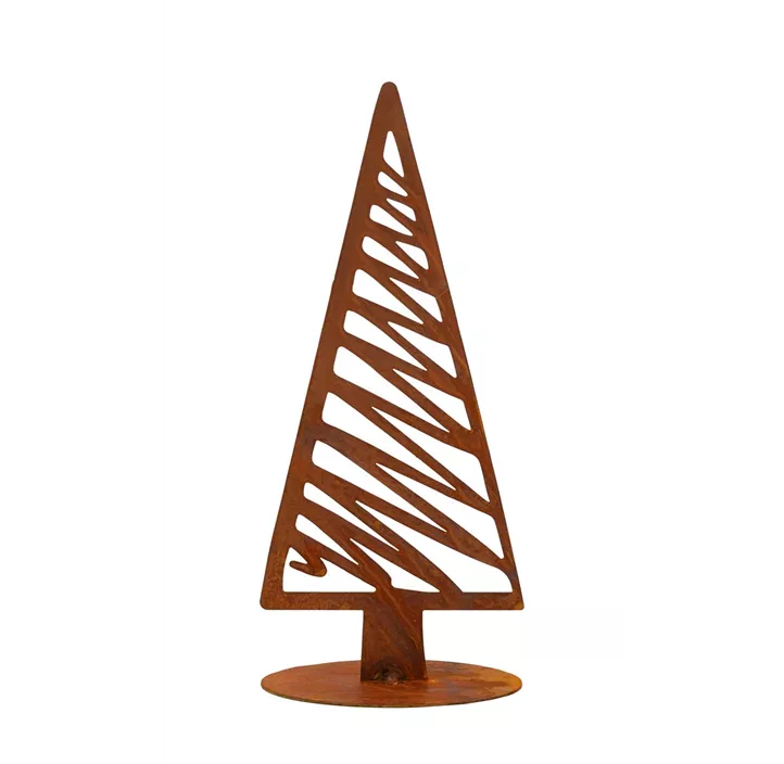 Baum Marko - Dekobaum aus Metall, rostfarbig