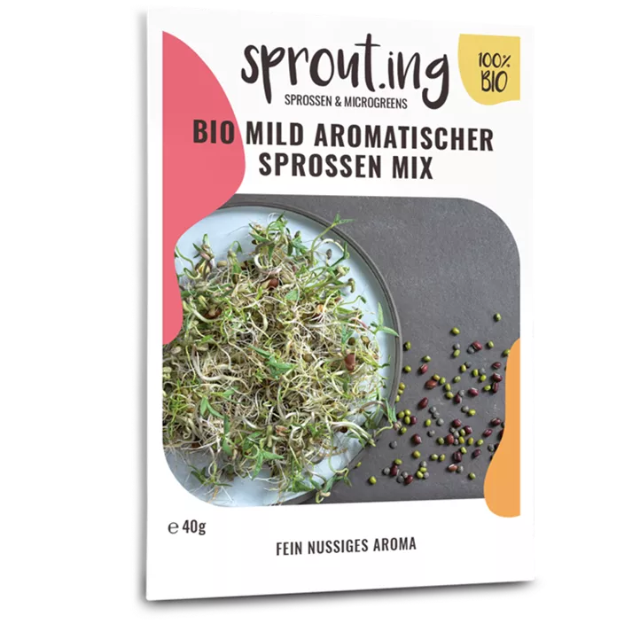 BIO Sprouting Mild aromatischer Sprossen Mix