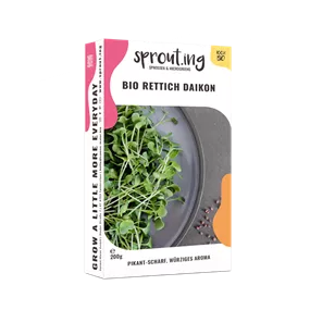 BIO Sprouting Rettich Daikon Vorteilspack