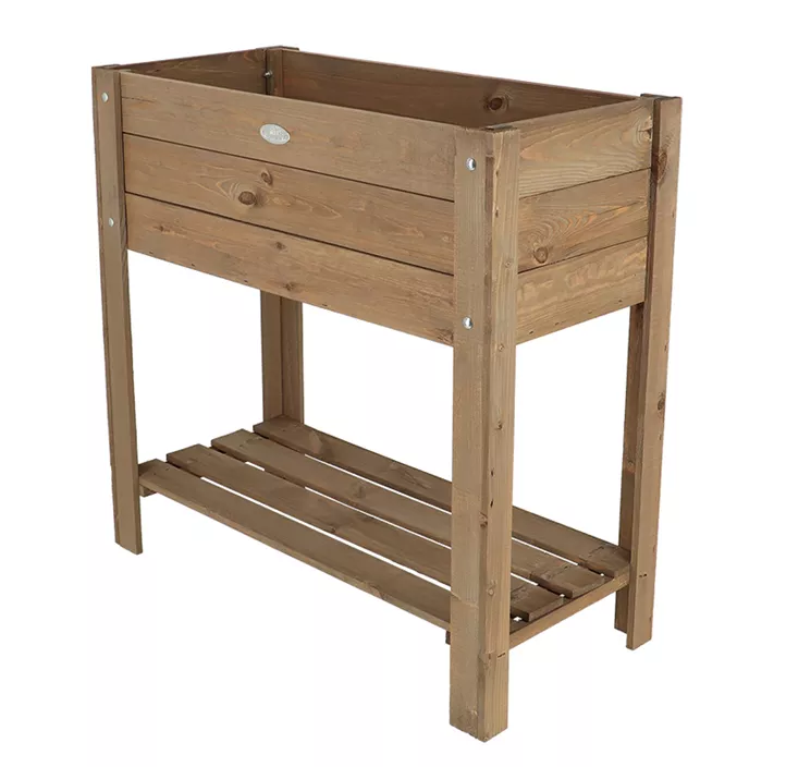 Holz-Hochbeet auf Füßen