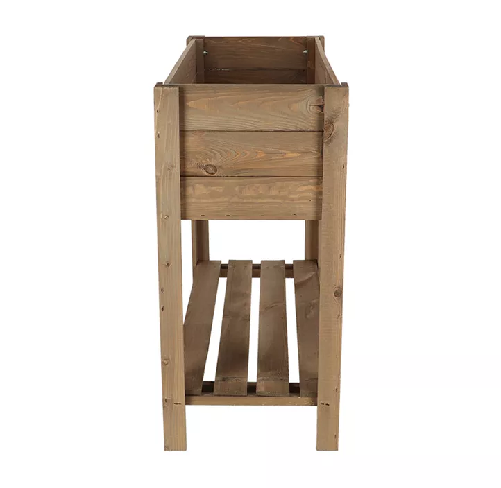 Holz-Hochbeet auf Füßen