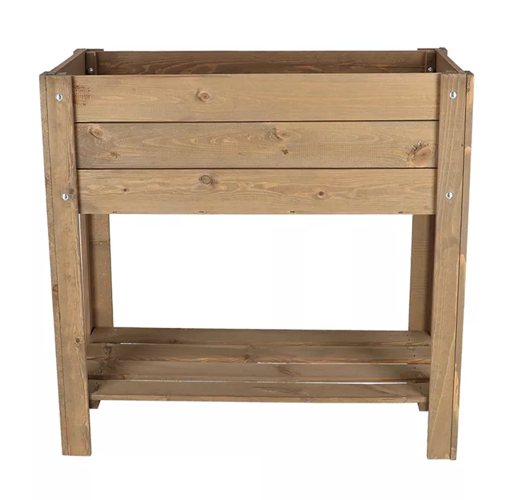 Holz-Hochbeet auf Füßen