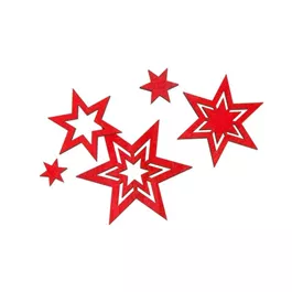 Holz-Streusort. Sterne 20 Stk