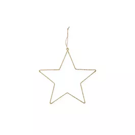 Metall-HängerGlitter-Stern