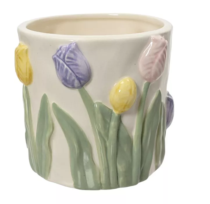 Übertopf Tulpe