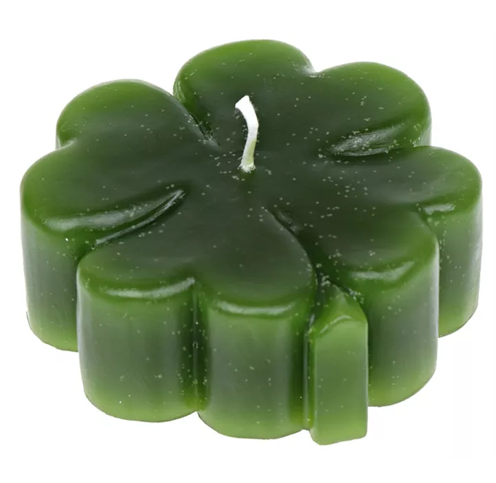 Figurenkerze Kleeblatt