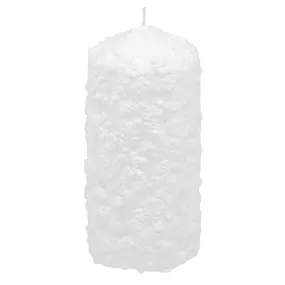 Stumpenkerze Schnee