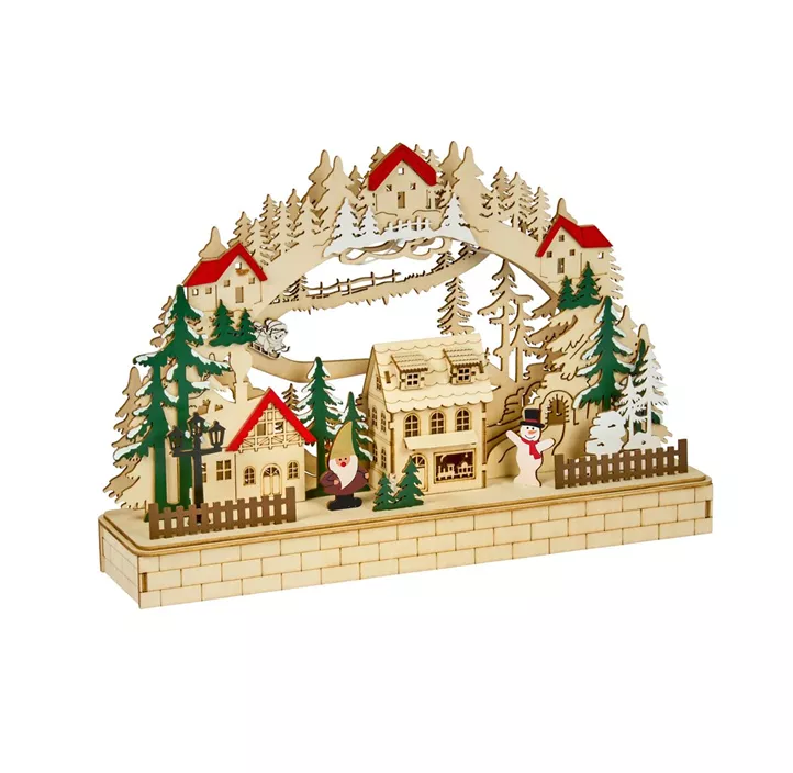 Alpenweihnachten aus Holz