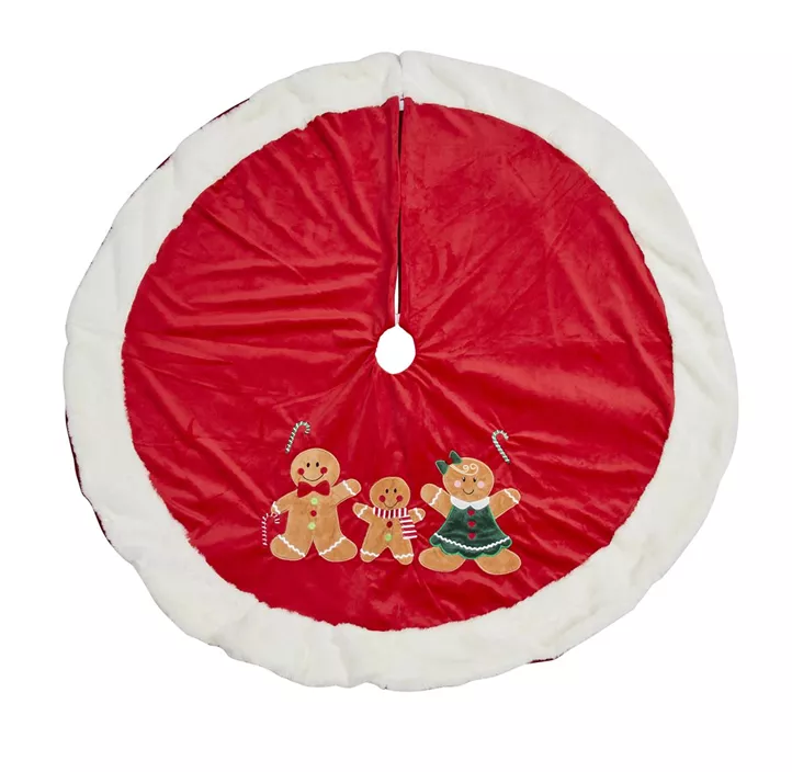 Christbaumdecke Lebkuchen Familie