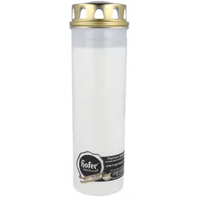 Ewigkerze groß m. Golddeckel