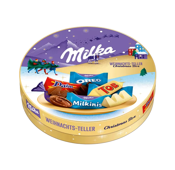 Milka Weihnachts Teller