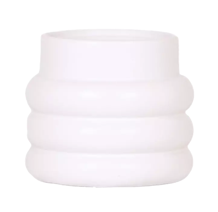 Orchideentopf Bubble White