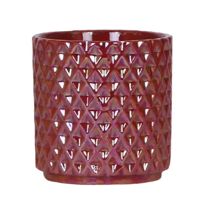 Orchideentopf Diamond Pearl Red