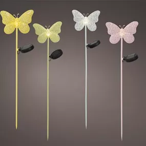 Solar Stecker Schmetterling