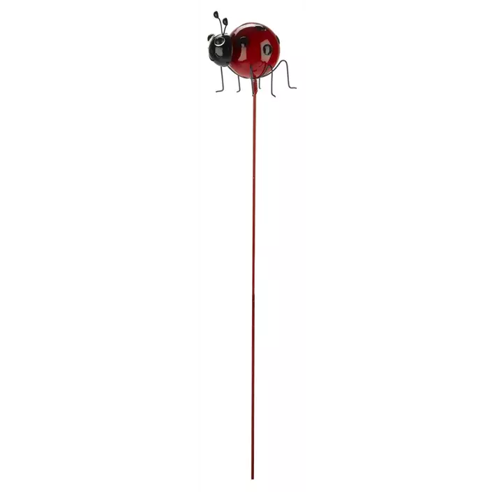 Gartenstab Biene-Marienkäfer groß