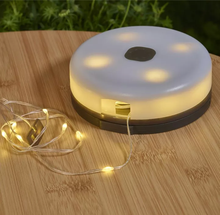 Solar Lichterkette Portable String Lights, 100 LED