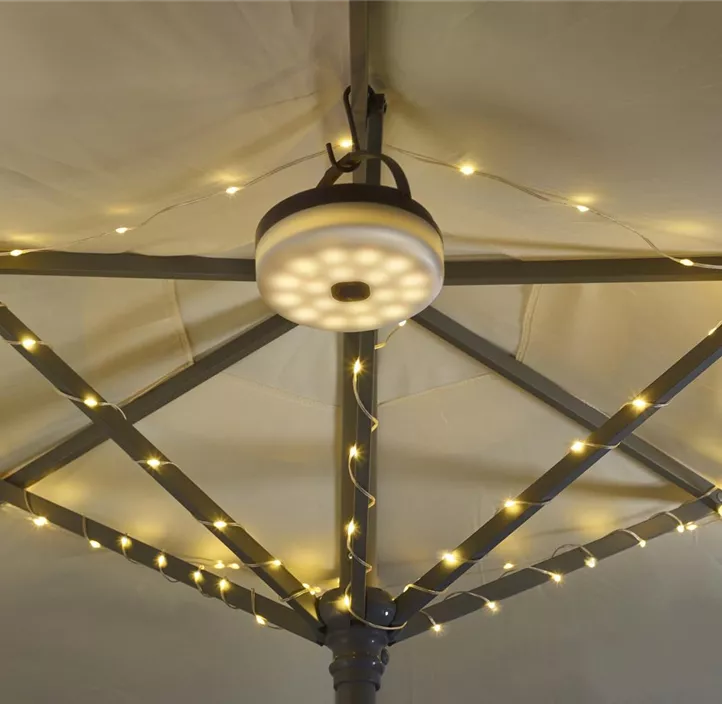 Solar Lichterkette Portable String Lights, 100 LED