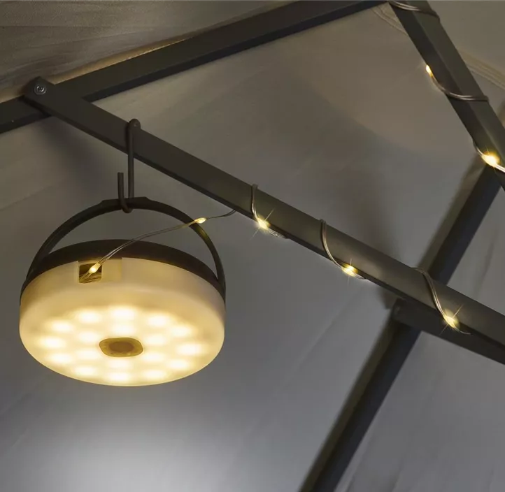 Solar Lichterkette Portable String Lights, 100 LED