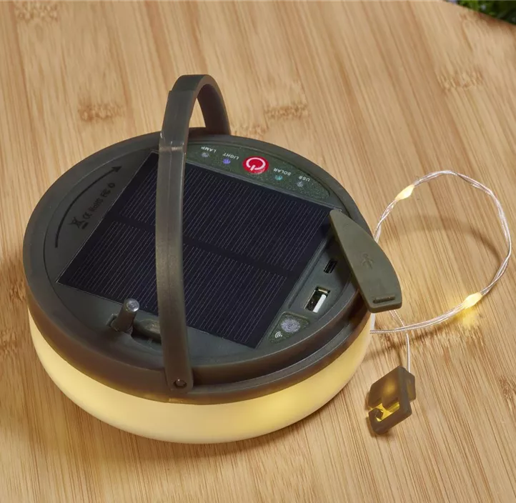 Solar Lichterkette Portable String Lights, 100 LED