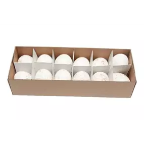 Hühnereier gesprenkelt 12er