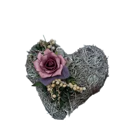 Allerheiligen Rebenherzerl dekoriert