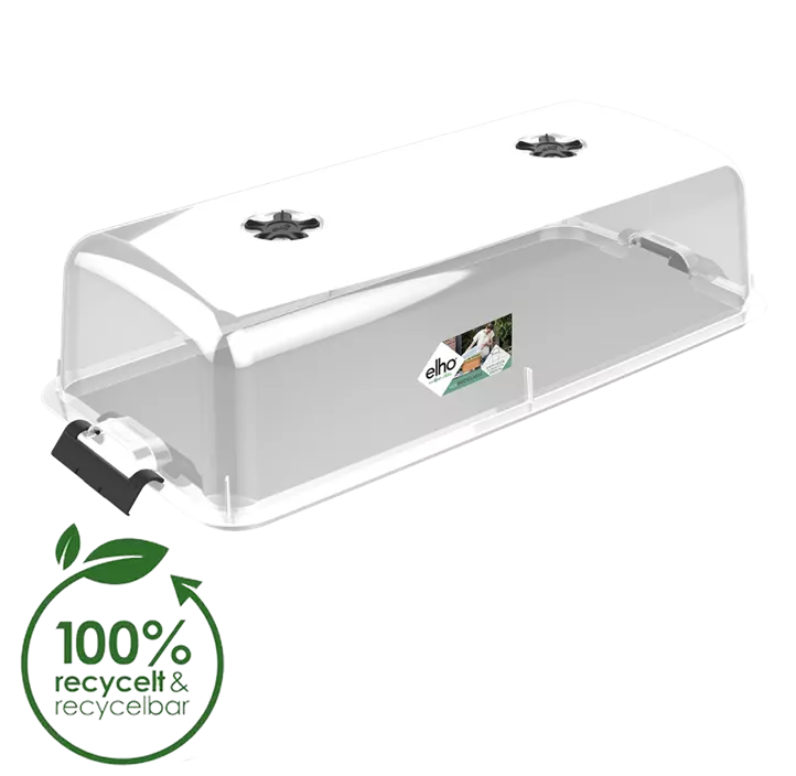 UV- & frostbeständig, 100 % Recyclingmaterial