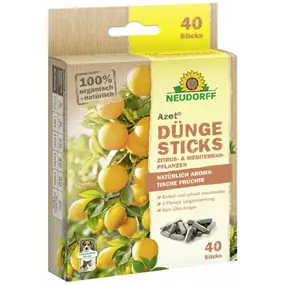 Azet Düngesticks für Zitrus- und Mediterranpflanzen