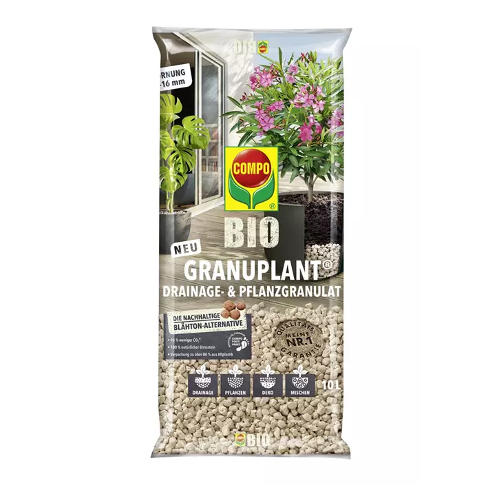 BIO GRANUPLANT® Drainage- und Pflanzgranulat