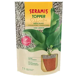 Seramis Topper Dekorative Abdeckung, limestone