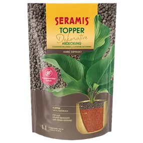 Seramis Topper Dekorative Abdeckung, espresso