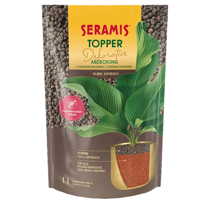 Seramis Topper Dekorative Abdeckung, espresso