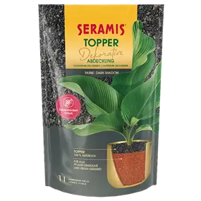 Seramis Topper Dekorative Abdeckung, darkshadow