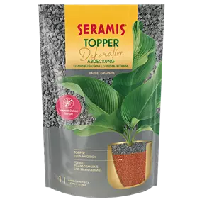 Seramis Topper Dekorative Abdeckung, graphite
