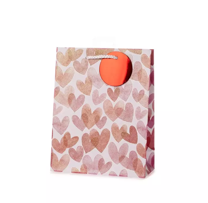 Geschenktasche Herzen