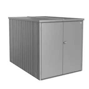 MiniGarage Größe L, quarzgrau