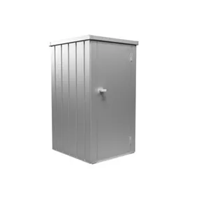 Terrassenschrank Julia Größe L, silber