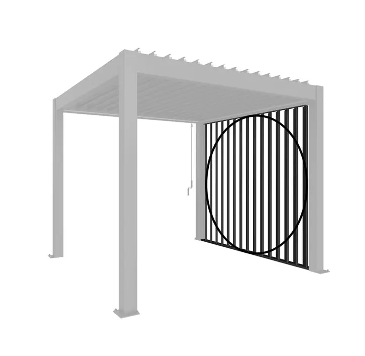 für Pergola 2,5 m Seite 