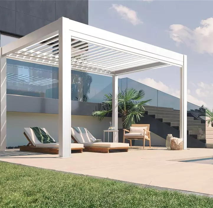 Pergola 5 x 3,5 , weiss