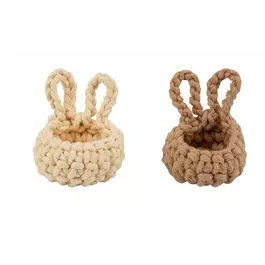 Eierkörbchen, gehäkelt