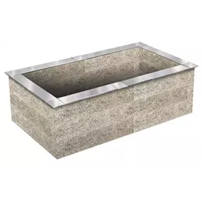 Holzbeton Hochbeet Typ 2