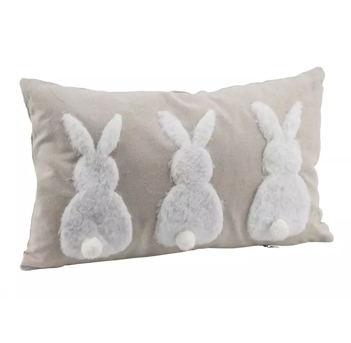 Stoffkissen 'Plüschhase'