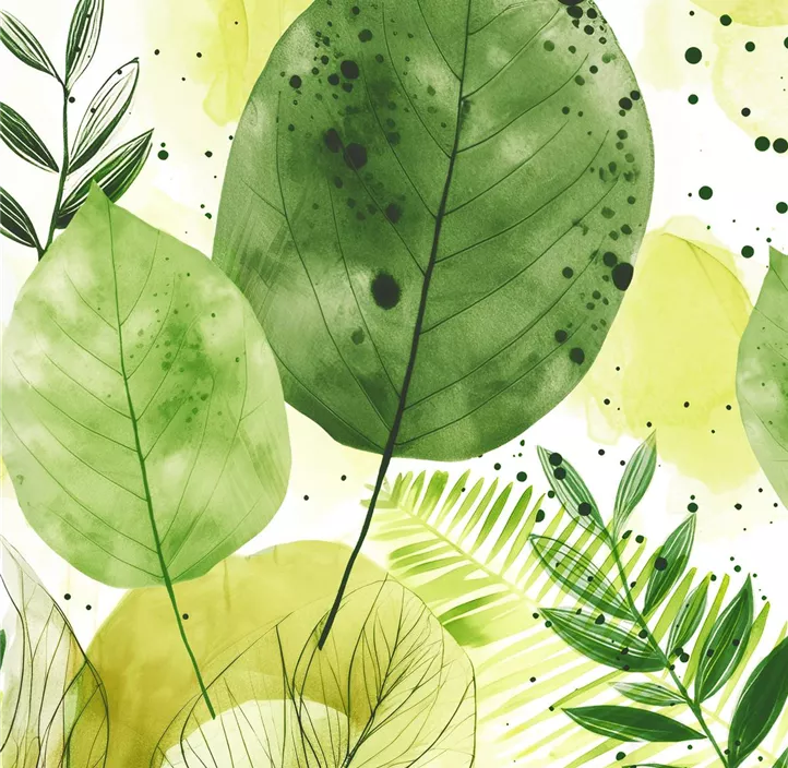 Serviette 'Leaves'