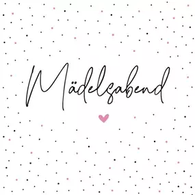 Serviette 'Mädelsabend'