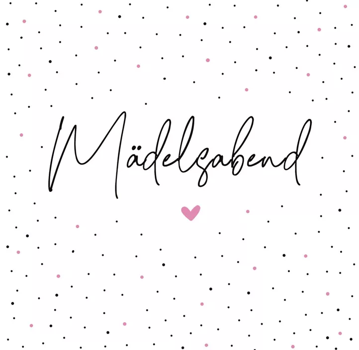 Serviette 'Mädelsabend'