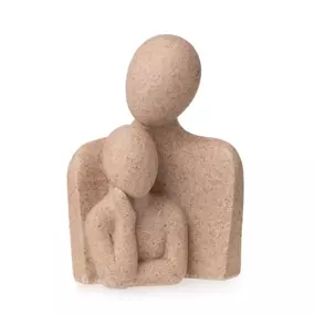 Dekofigur Familie Polyresin