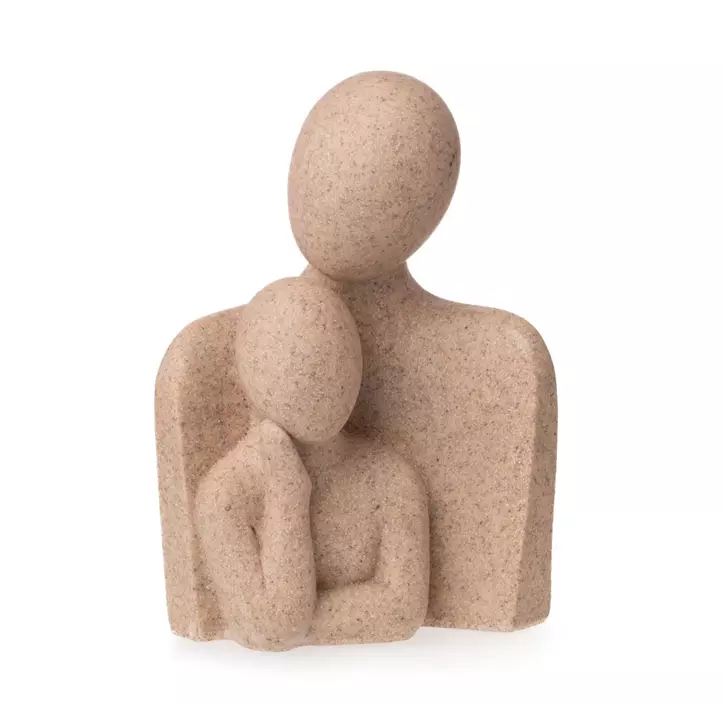 Dekofigur Familie Polyresin